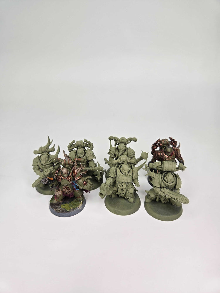 DEATH GUARD - PLAGUE MARINES (7) - WARHAMMER 40K (A0554)