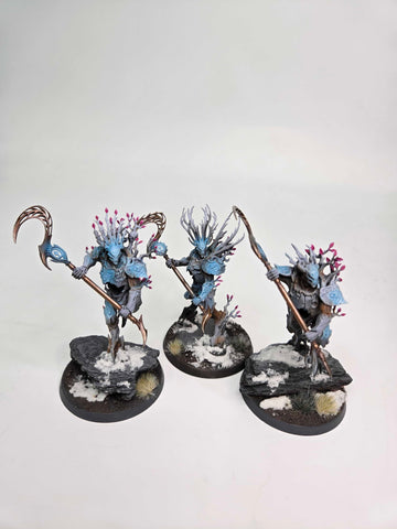 SYLVANETH - KURNOTH HUNTERS WITH SCYTHES - WARHAMMER AGE OF SIGMAR (A1032)
