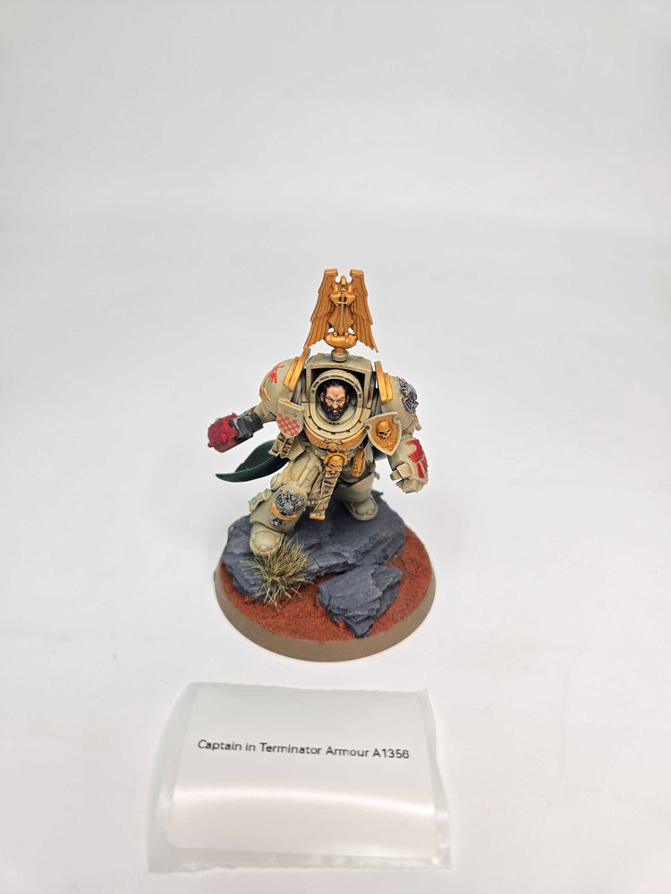 ADEPTUS ASTARTES - CAPTAIN IN TERMINATOR ARMOUR - WARHAMMER 40K (A1356)