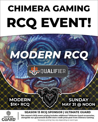 MTG Season 13 RCQ | Modern Ticket - Sun, May 31 2026