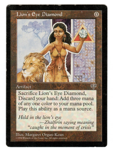 Scan HV-0211 - Lion's Eye Diamond - Mirage