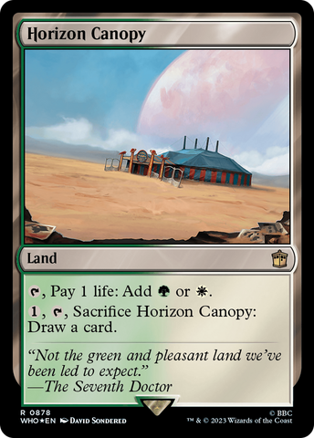 Horizon Canopy (Surge Foil) [Doctor Who]