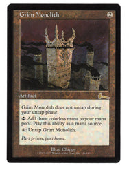 Scan #260 Grim Monolith - Urza's Legacy