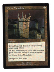 Scan #274 - Grim Monolith - Urza's Legacy