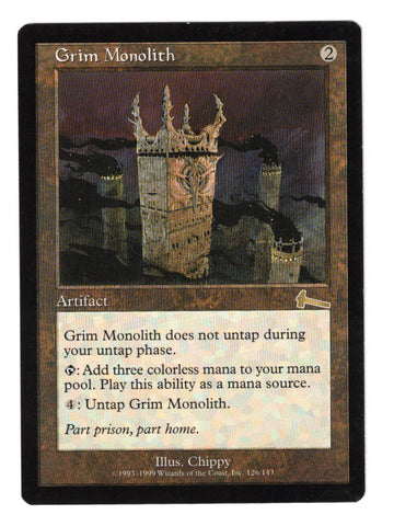 Scan #275 - Grim Monolith - Urza's Legacy