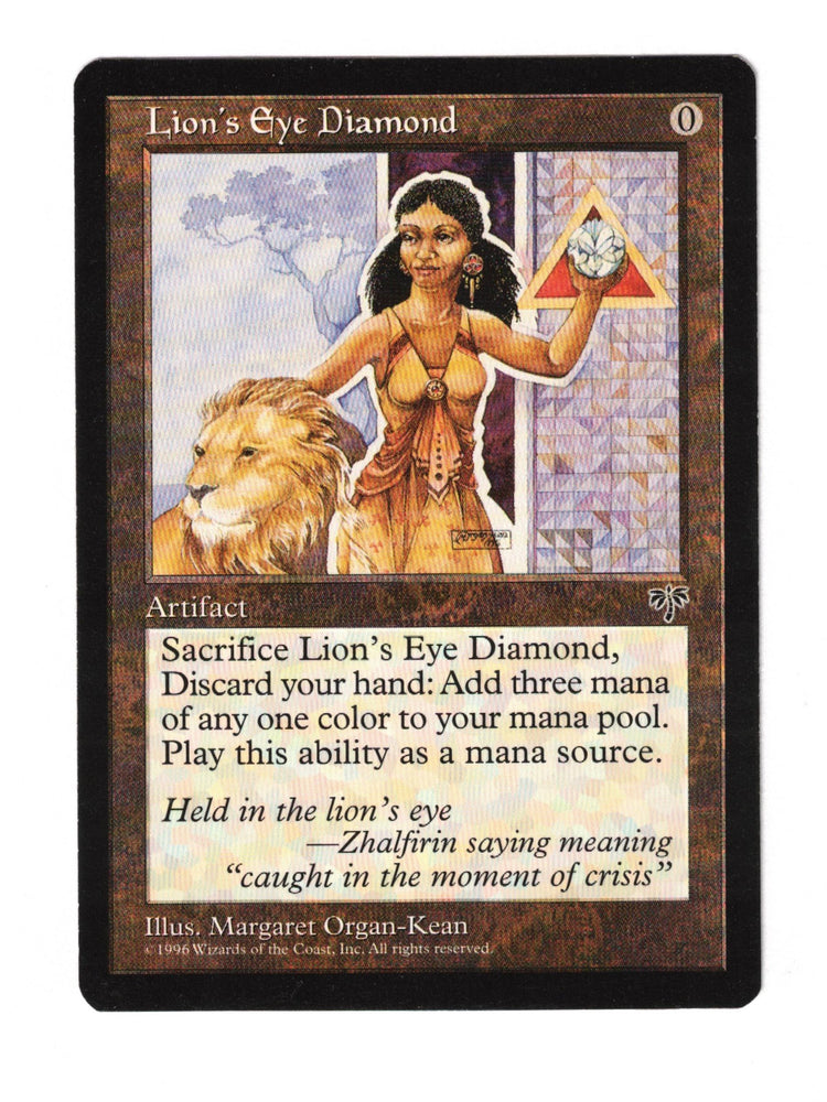 Scan #281 - Lion's Eye Diamond - Mirage