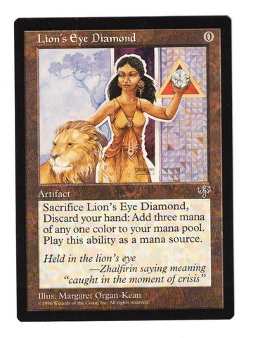 Scan #283 - Lion's Eye Diamond - Mirage