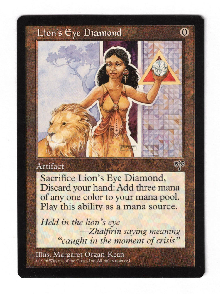 Scan #288 - Lion's Eye Diamond - Mirage