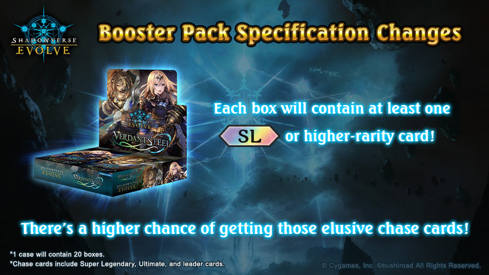 Shadowverse Evolve: Verdant Steel Booster Box