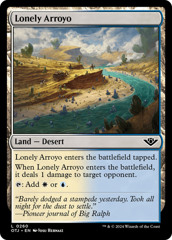 Lonely Arroyo [Outlaws of Thunder Junction]