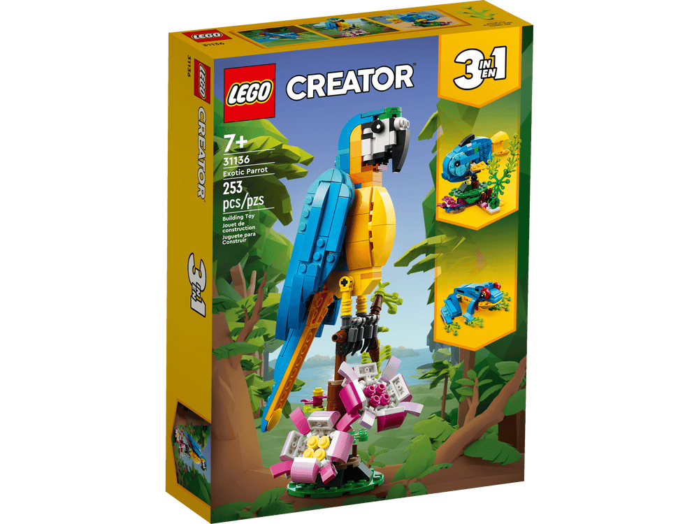 LEGO - Creator 3-in-1 - Exotic Parrot [31136]
