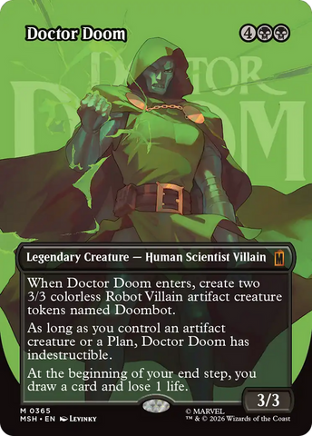 Doctor Doom (Borderless) (0365) [Marvel Super Heroes]