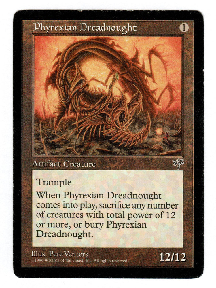 Scan #336 - Phyrexian Dreadnought - Mirage