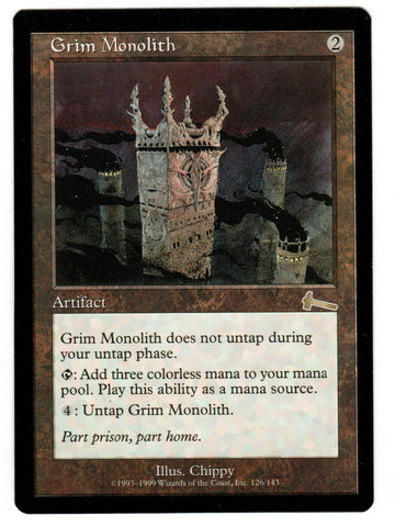 Scan #342 - Grim Monolith - Urza's Legacy