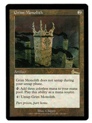 Scan #348 - Grim Monolith - Urza's Legacy