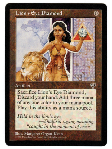 Scan #349 - Lion's Eye Diamond - Mirage