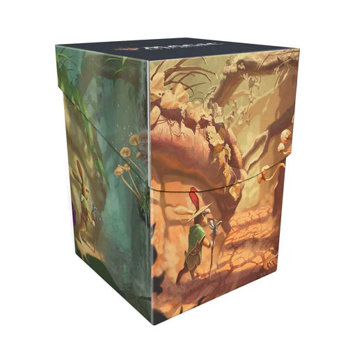 Ultra Pro Deck Box - MTG Bloomburrow Season Lands: Forest (Summer)