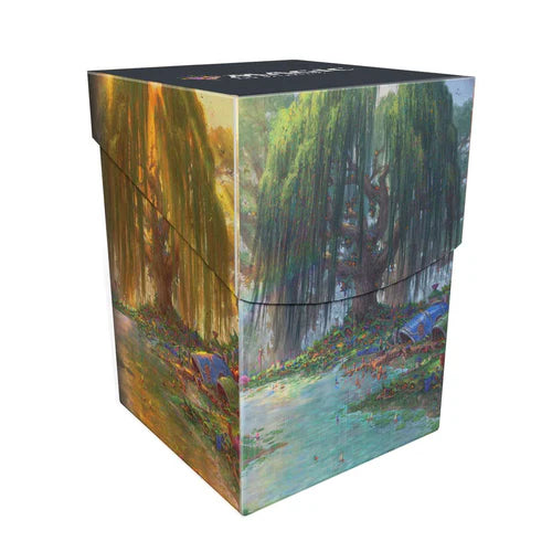 Ultra Pro Deck Box - MTG Bloomburrow Season Lands: Three Tree City (Summer)