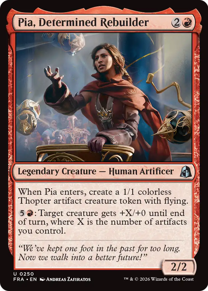 Pia, Determined Rebuilder [Reality Fracture]