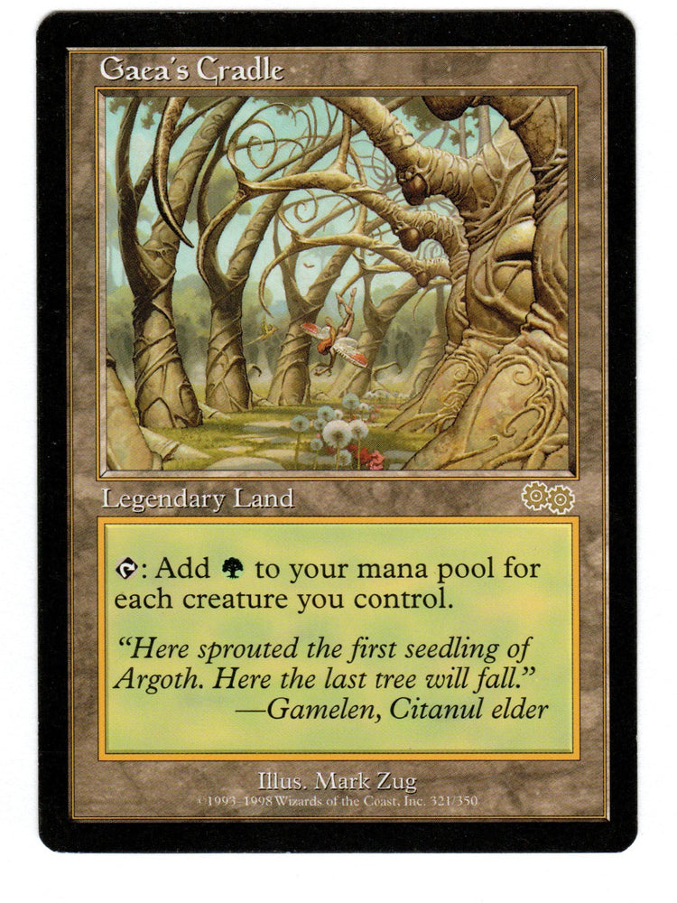 Scan #414 - Gaea's Cradle - Urza's Saga