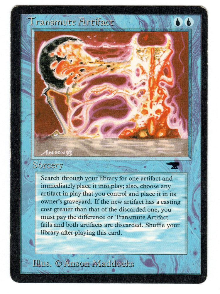 Scan #422 - Transmute Artifact - Antiquities