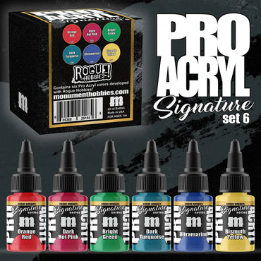 Monument Hobbies ProAcryl - Signature Series Set 6 - Rogue Hobbies!