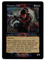 Scan #445 - Massacre Girl - Ravnica Remastered Serialized #75/500