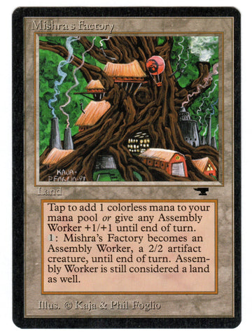 Scan #486 - Mishra's Factory (Dark Green) - Antiquities