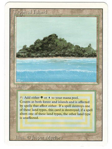 Scan #498 - Tropical Island - Revised