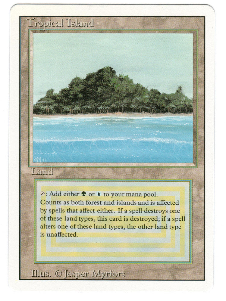 Scan #499 - Tropical Island - Revised