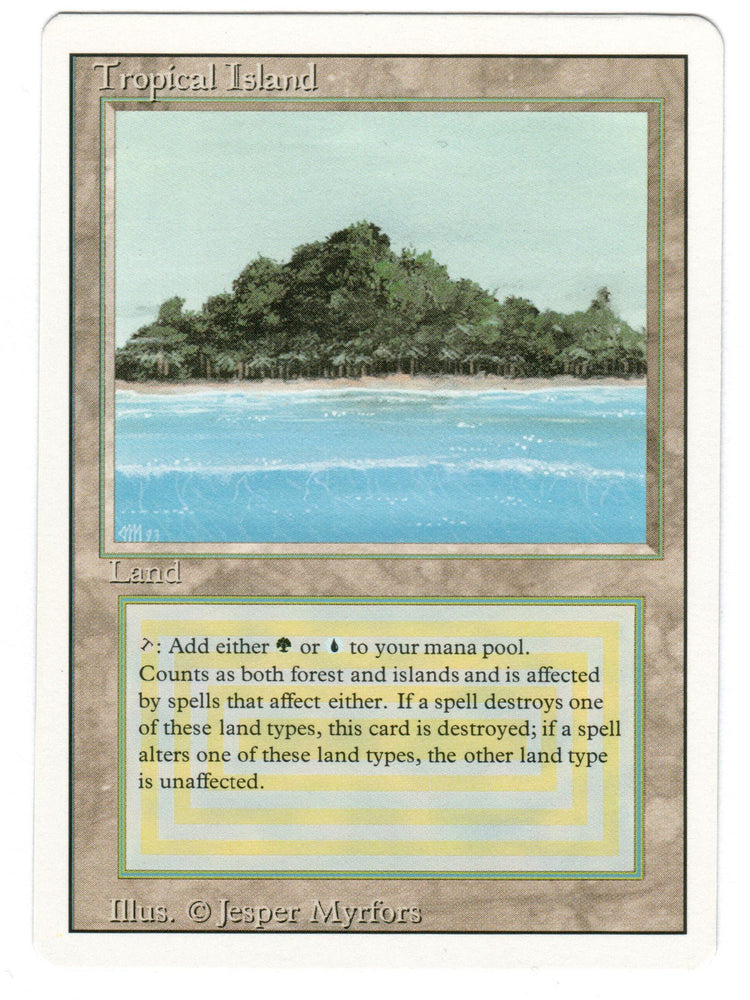 Scan #500 - Tropical Island - Revised