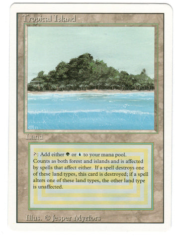 Scan #500 - Tropical Island - Revised