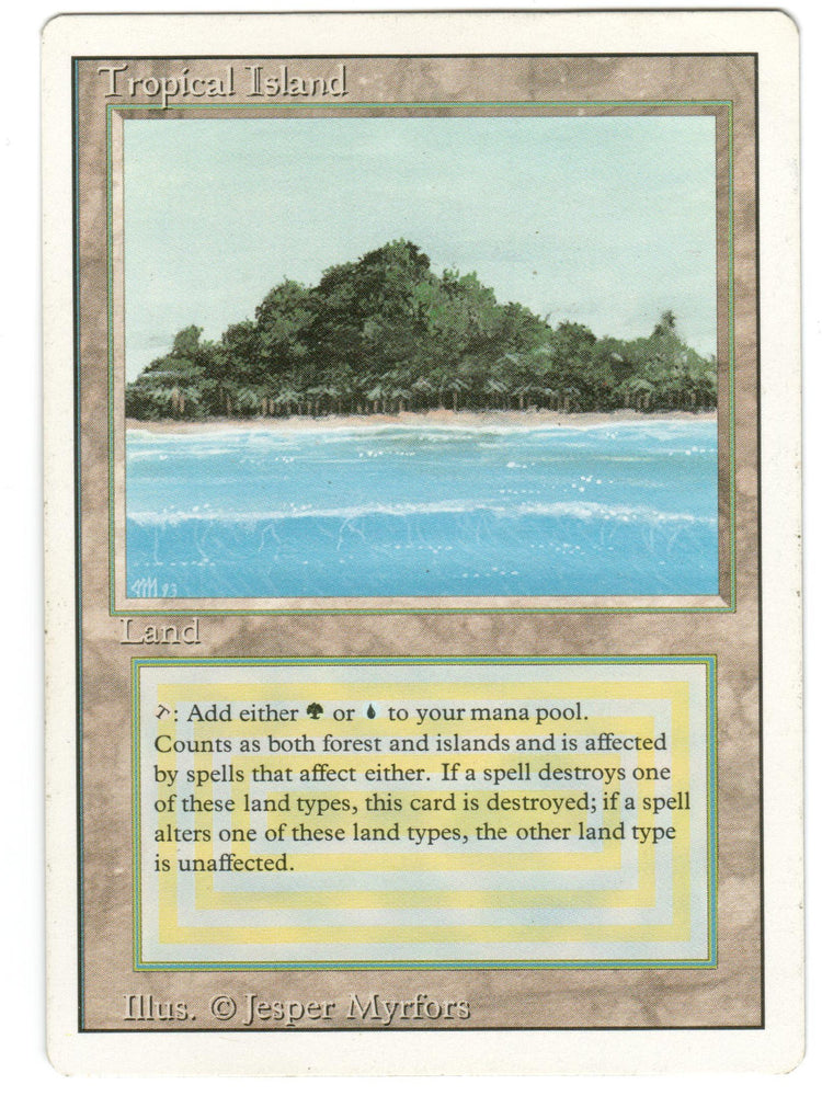 Scan #521 - Tropical Island - Revised