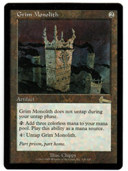 Scan #532 - Grim Monolith - Urza's Legacy