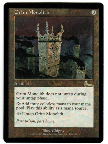 Scan #532 - Grim Monolith - Urza's Legacy