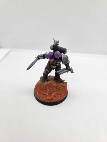 Other Marines - Kitbashed Lieutenant with Combi Weapon - Warhammer 40000 - UM-00306