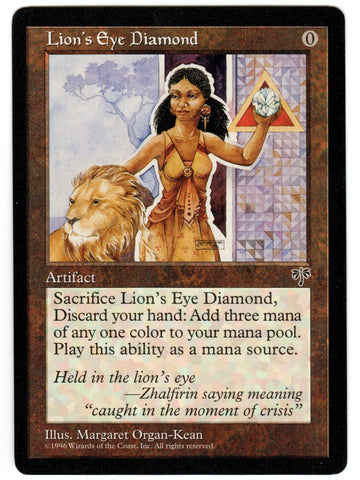 Scan #540 - Lion's Eye Diamond - Mirage