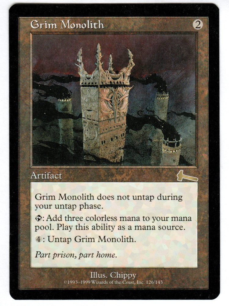 Scan #546 - Grim Monolith - Urza's Legacy
