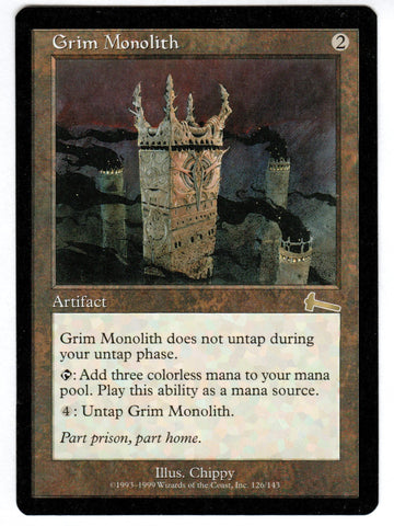 Scan #546 - Grim Monolith - Urza's Legacy