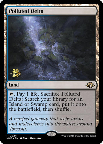 Polluted Delta [Modern Horizons 3 Prerelease Promos]