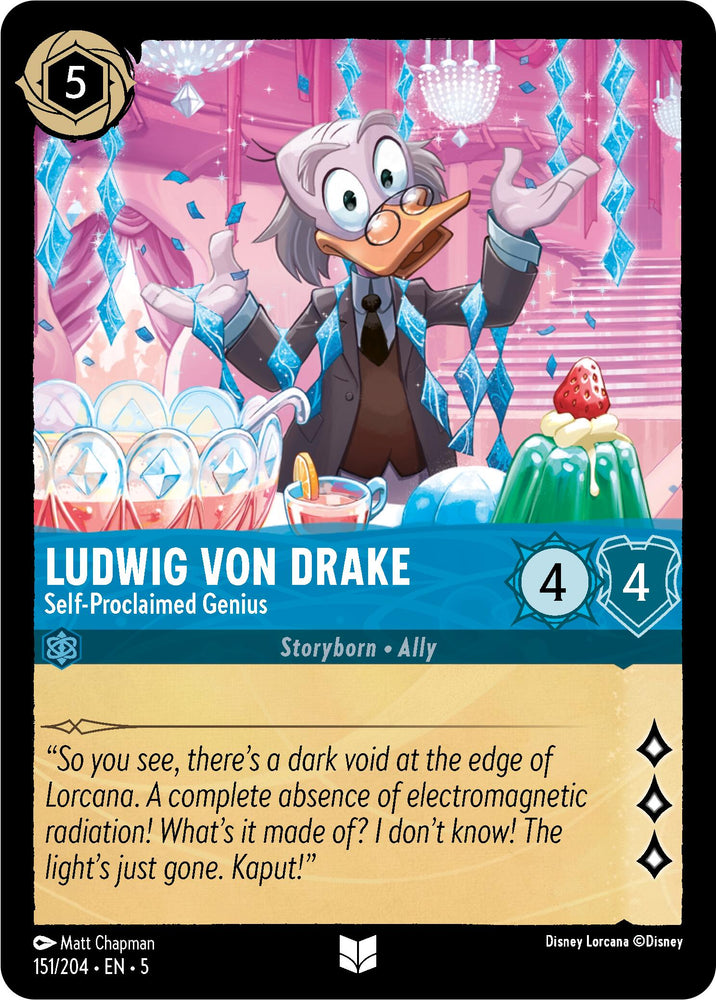 Ludwig Von Drake - Self-Proclaimed Genius (151/204) [Shimmering Skies]