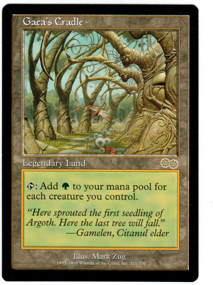 Scan #559 - Gaea's Cradle - Urza's Saga