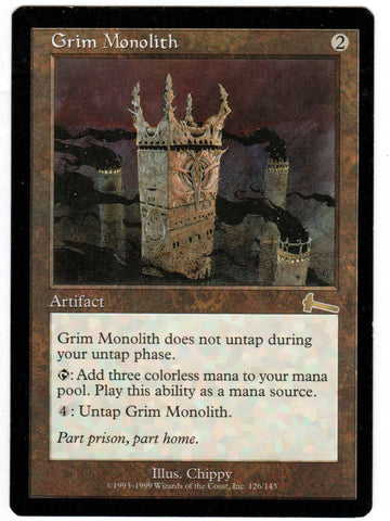Scan #563 - Grim Monolith - Urza's Legacy