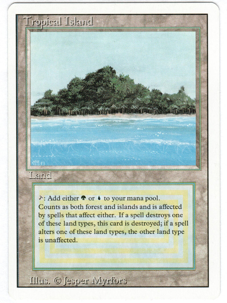 Scan #569 - Tropical Island - Revised