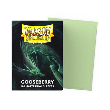 Dragon Shield Matte Dual Sleeve 100ct - Gooseberry