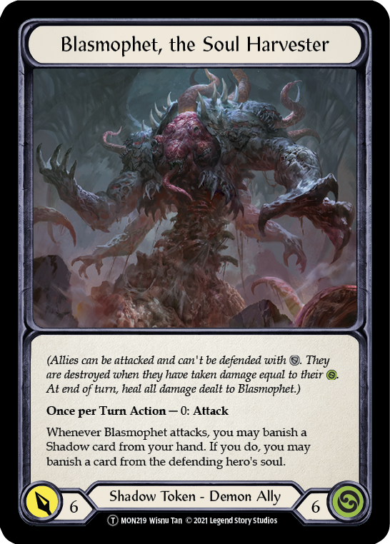 Blasmophet, the Soul Harvester // Ursur, the Soul Reaper [U-MON219 // U-MON220] (Monarch Unlimited)  Unlimited Normal