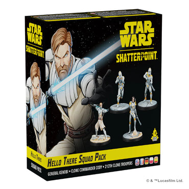 Star Wars: Shatterpoint: Hello There: General Obi-Wan Kenobi Squad Pack