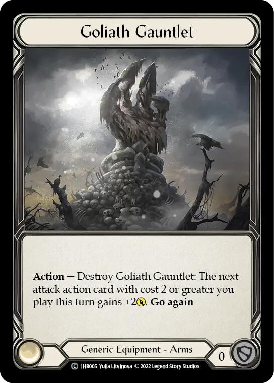 Goliath Gauntlet [1HB005] (History Pack 1 Bravo Blitz Deck)