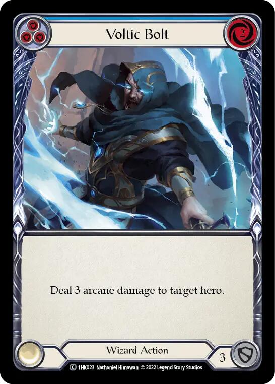 Voltic Bolt (Blue) [1HK023] (Historic Pack 1 Blitz Deck: Kano)