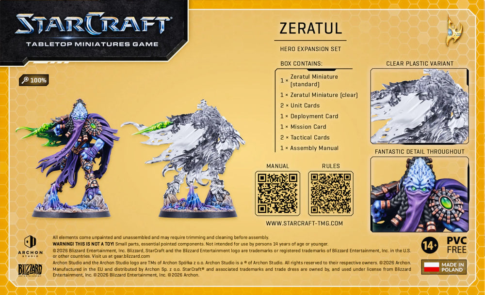 StarCraft: Tabletop Miniatures Game - Protoss: Zeratul Expansion Set